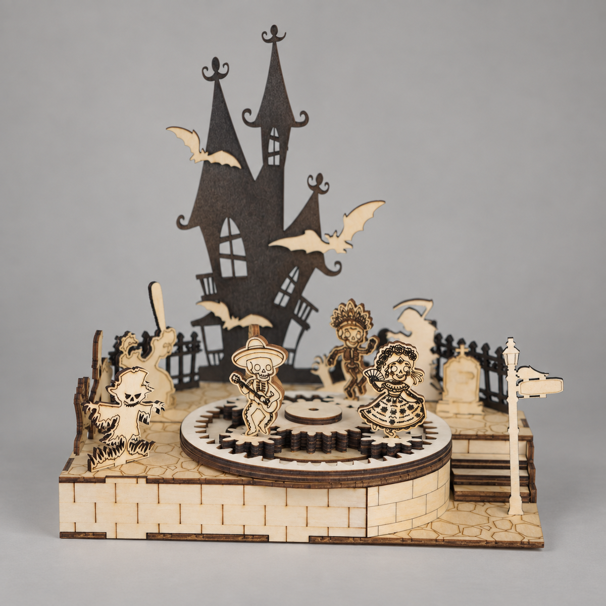 Gothic Tower Wooden Model Kit