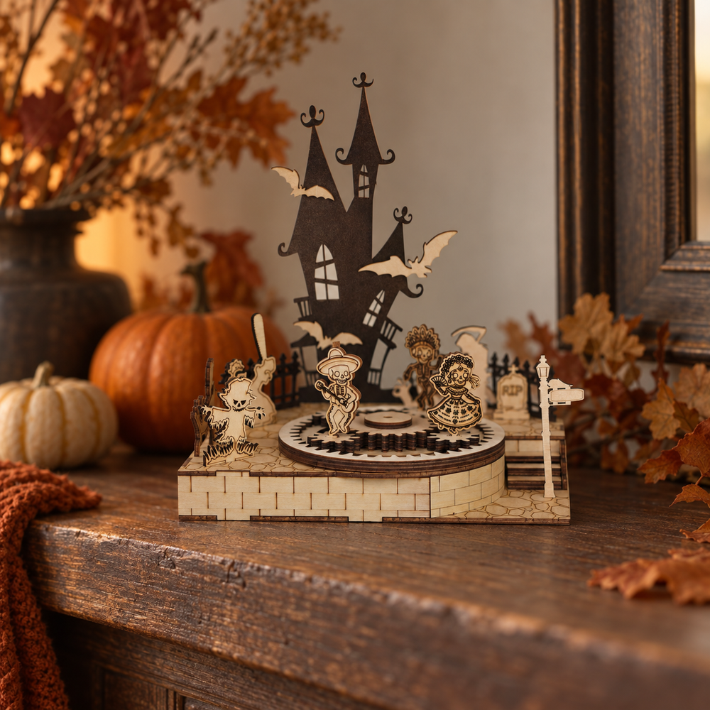 Gothic Tower Wooden Model Kit