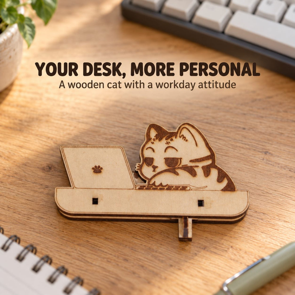 A personal desk accent