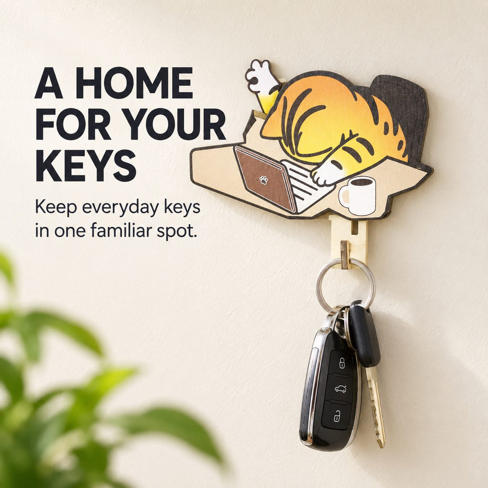 Keys, kept close at hand