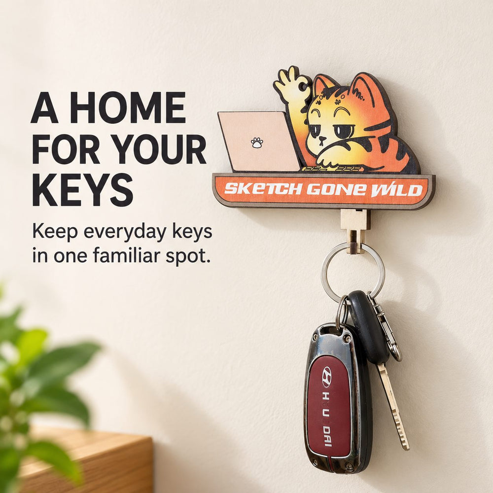 Keys, kept close at hand