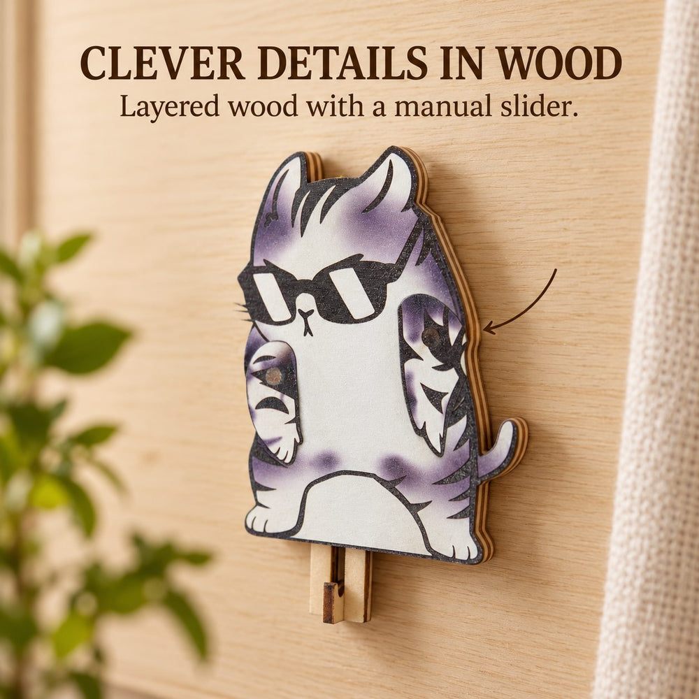 A closer look at the cat design
