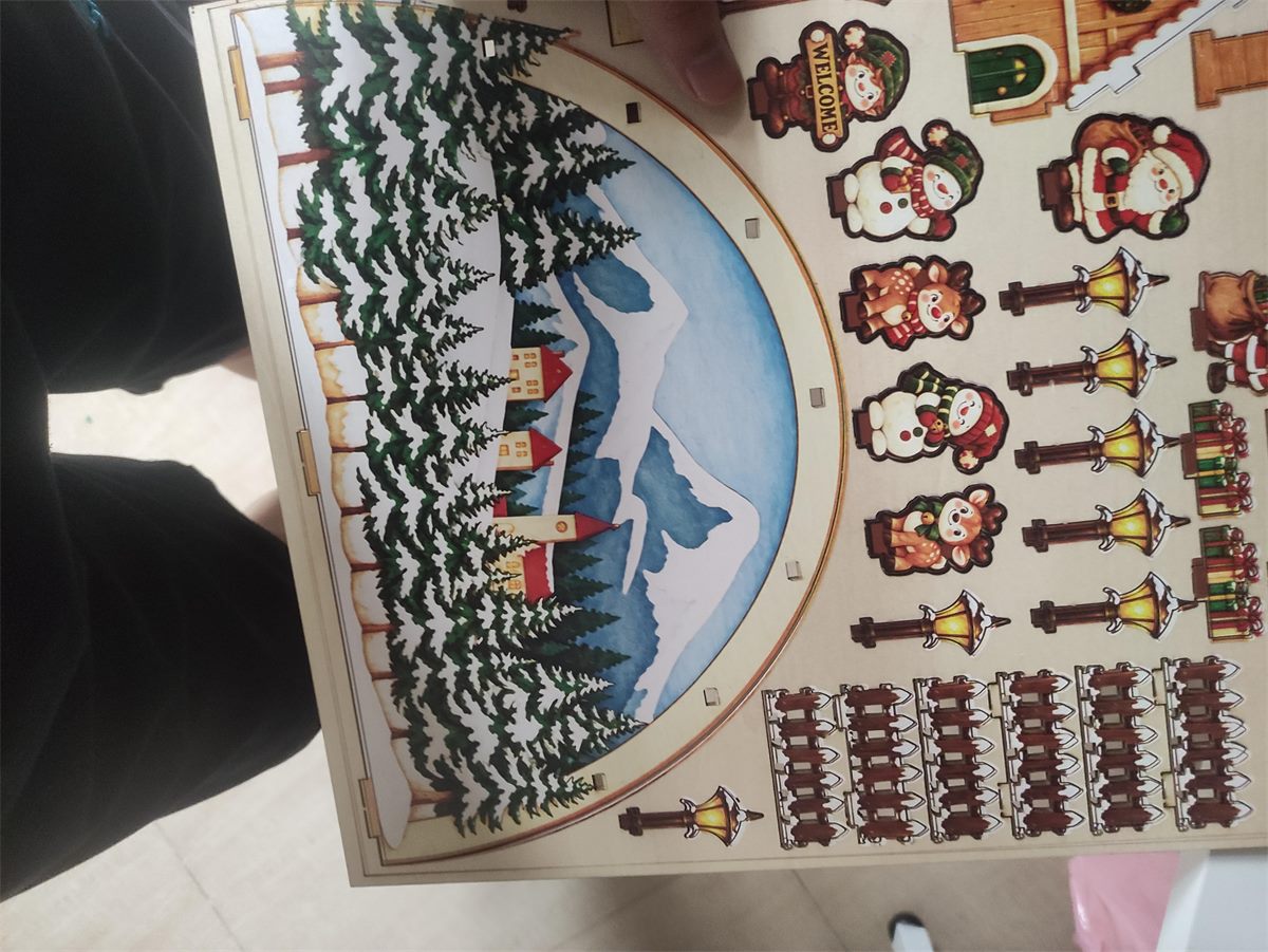 Christmas Family Carousel Wooden DIY Kit customer review photo 1