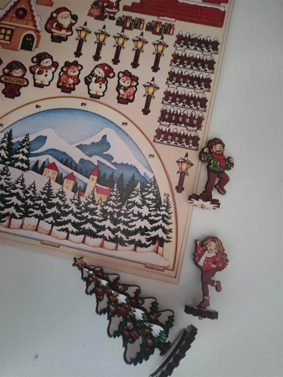 Christmas Family Carousel Wooden DIY Kit customer review photo 6