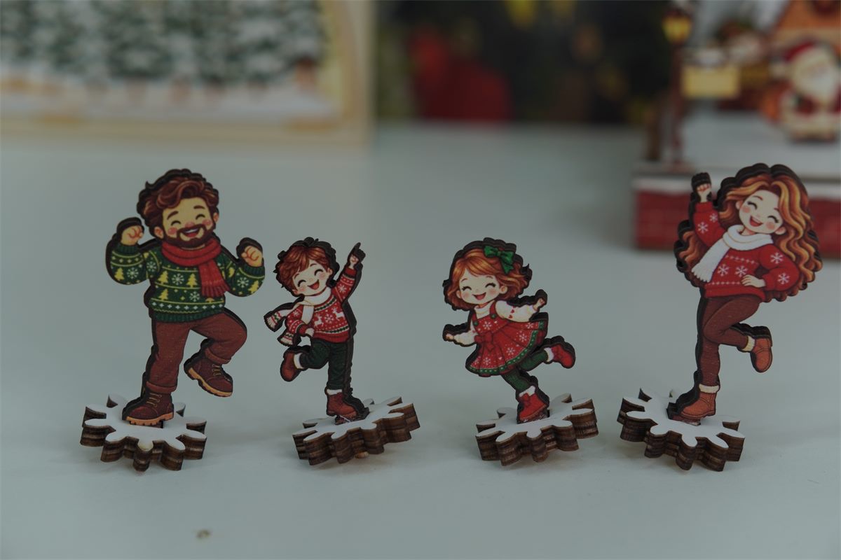 Christmas Family Carousel Wooden DIY Kit customer review photo 8