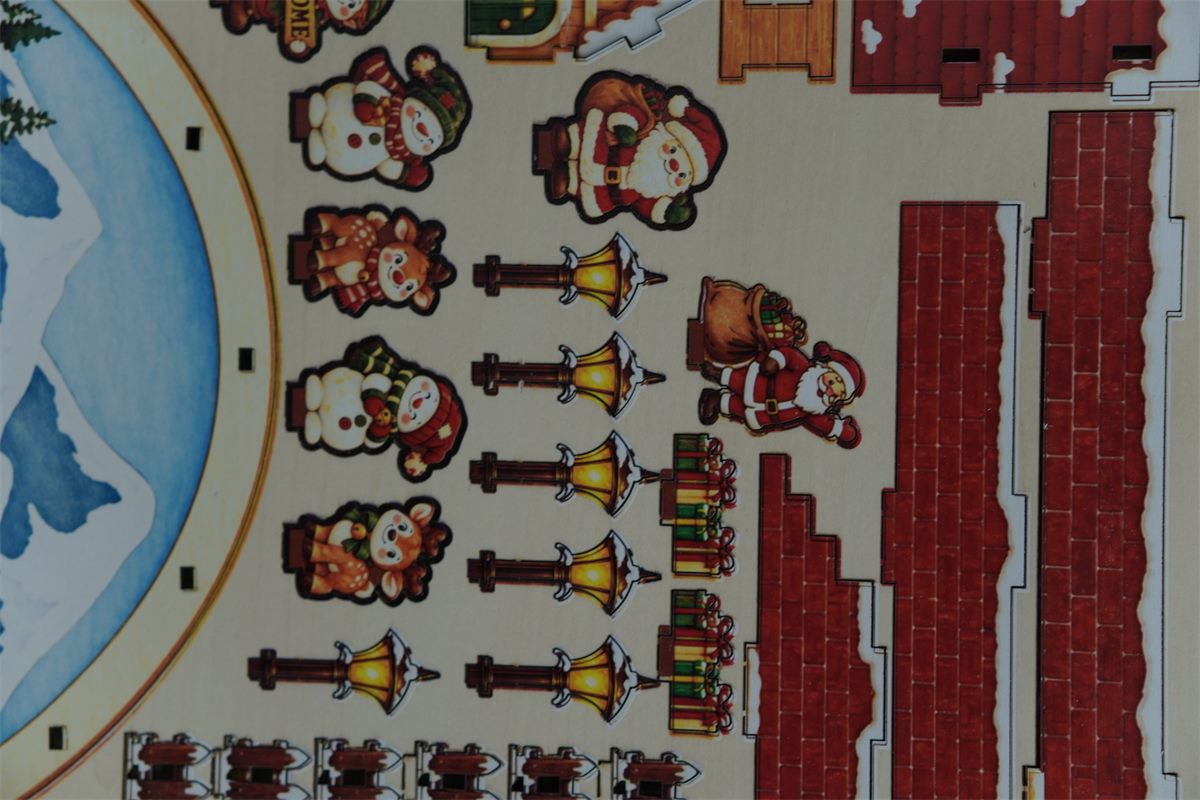 Christmas Family Carousel Wooden DIY Kit customer review photo 9